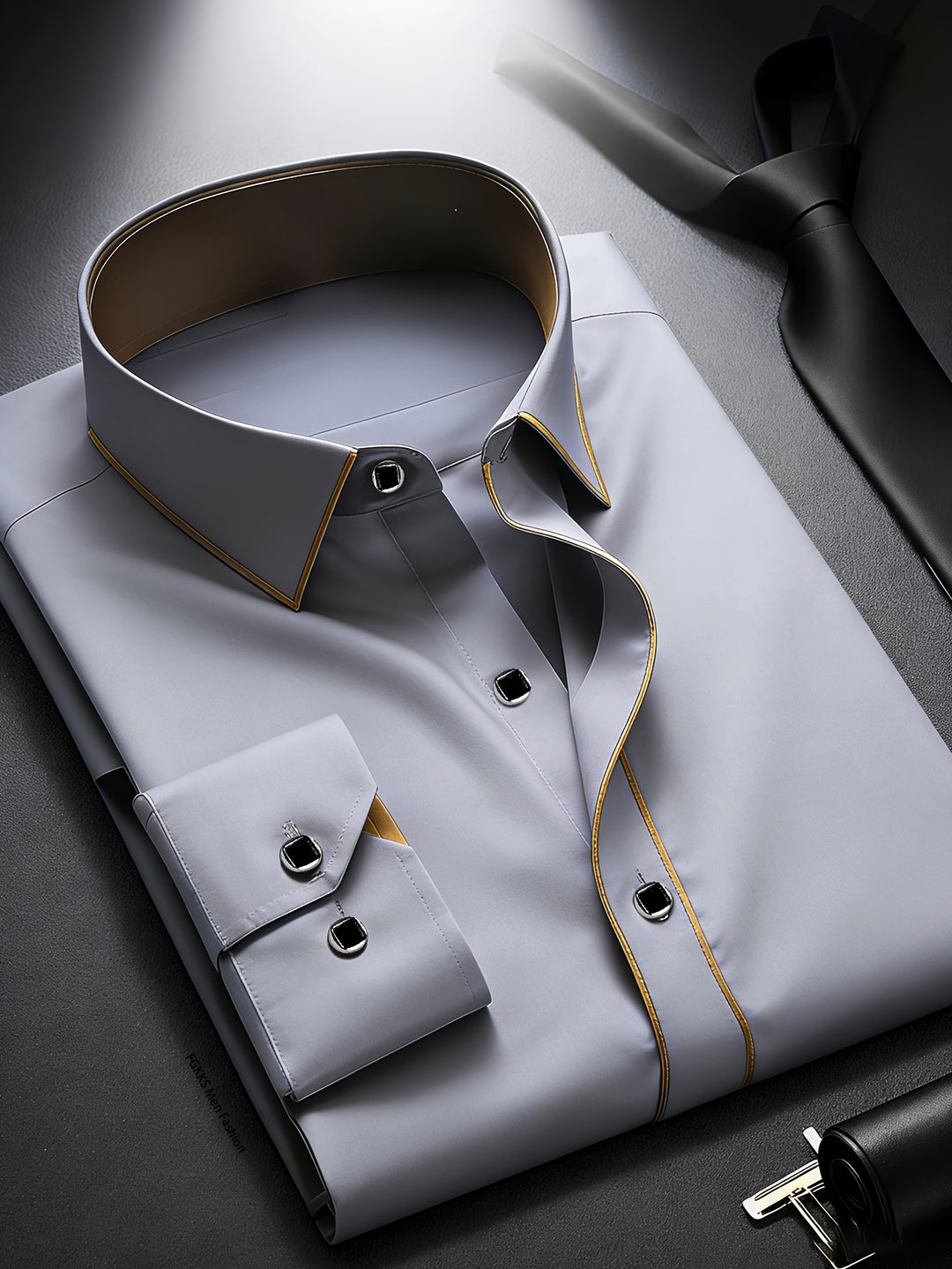 Vance | Men's Slim Fit Long Sleeve Dress Shirt