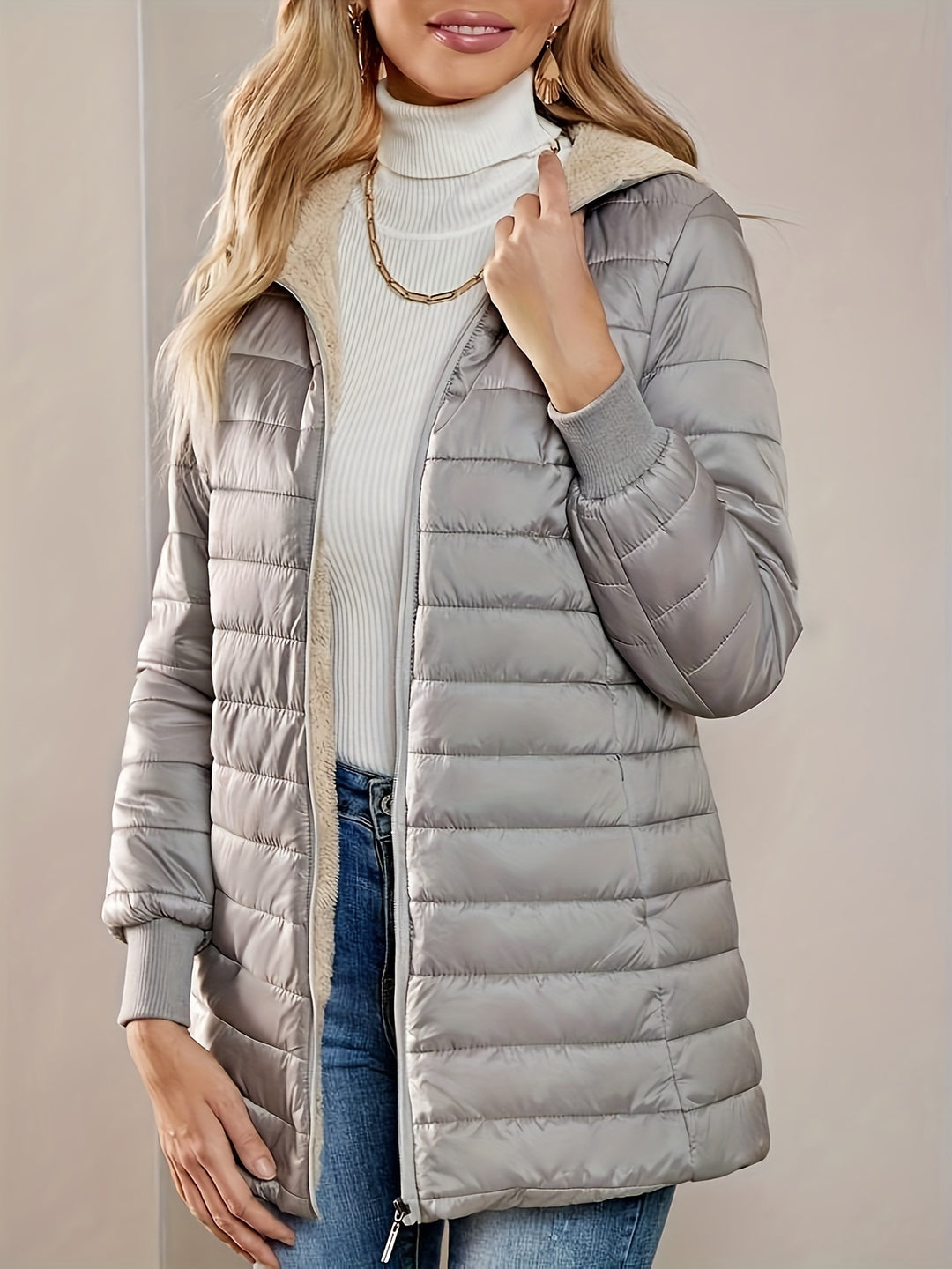 Isadora | Cozy Lined Longline Coat