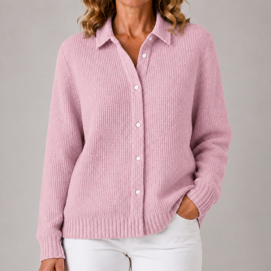 Erin | Relaxed Button-Front Cardigan