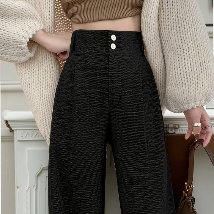 Rosanna | High-Waisted Wide-Leg Trousers