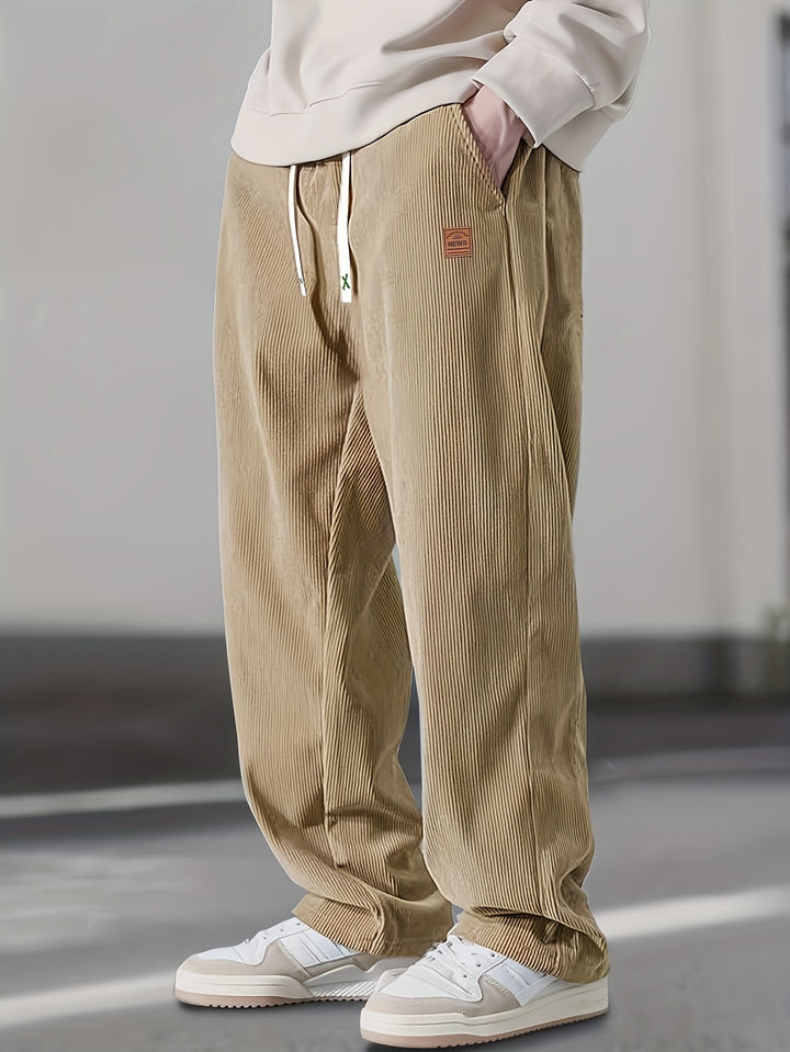 Malcolm | Relaxed Straight-Leg Pants