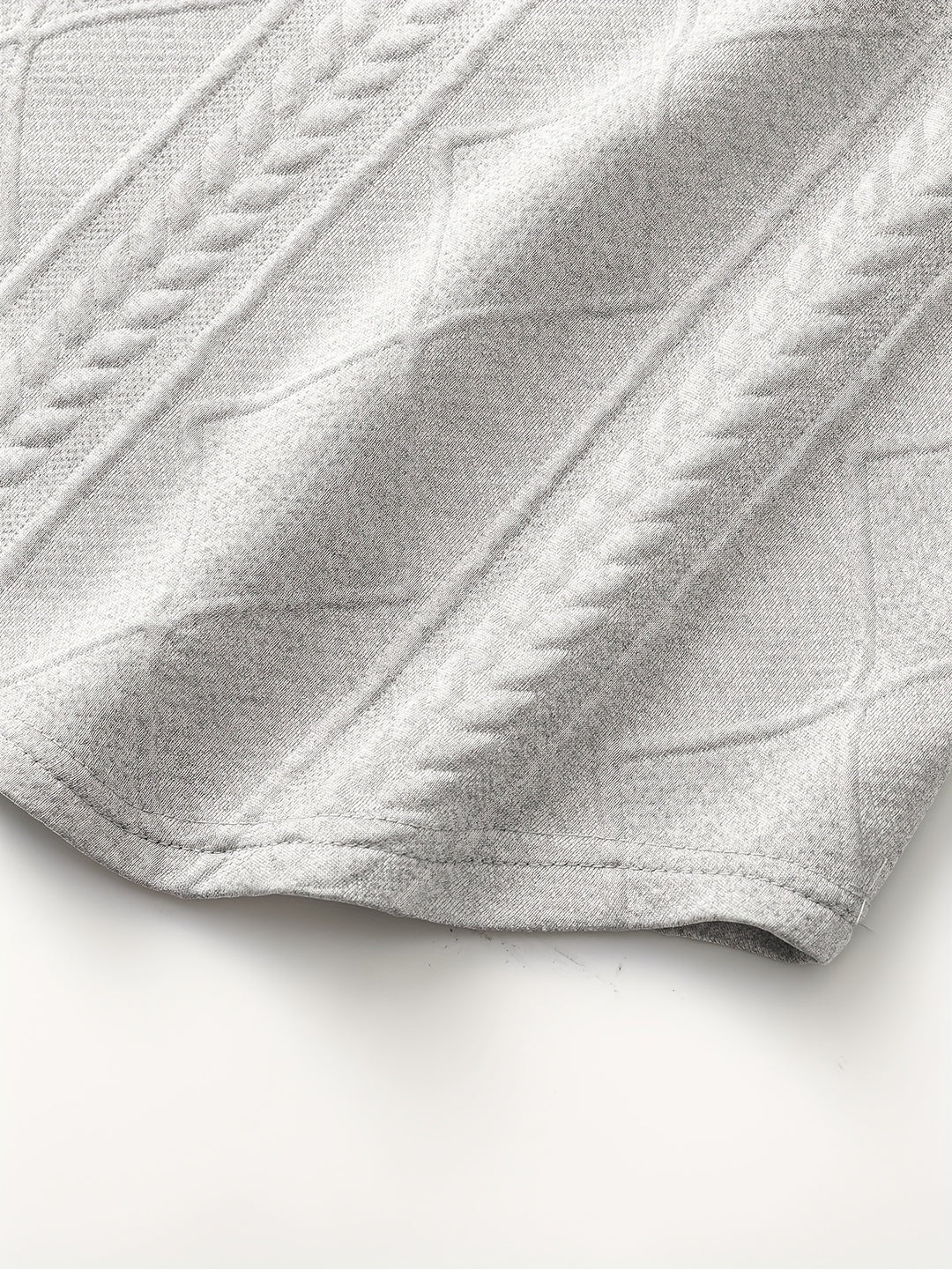 Harlan | Textured Crewneck Top