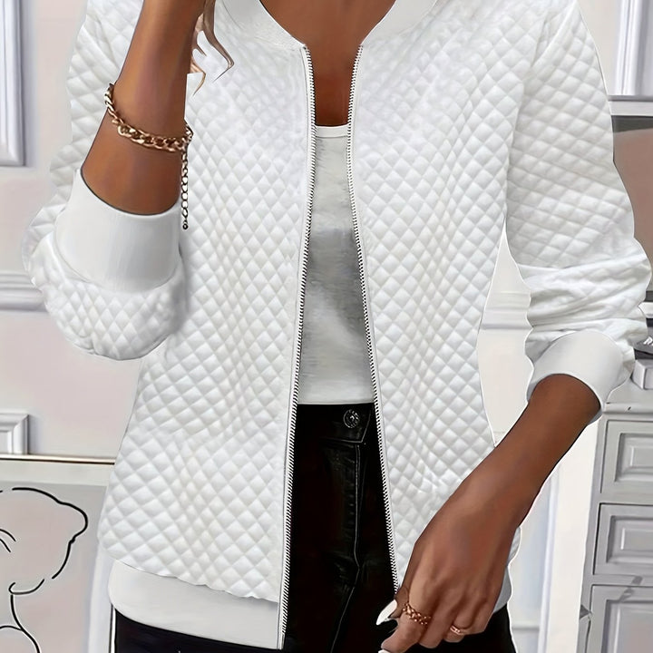 Lydia | Quilted Zip-Up Jacket