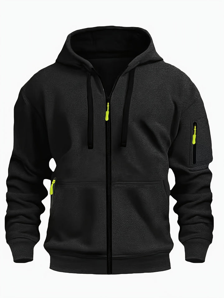 Nolan | Zip-Up Hooded Jacket