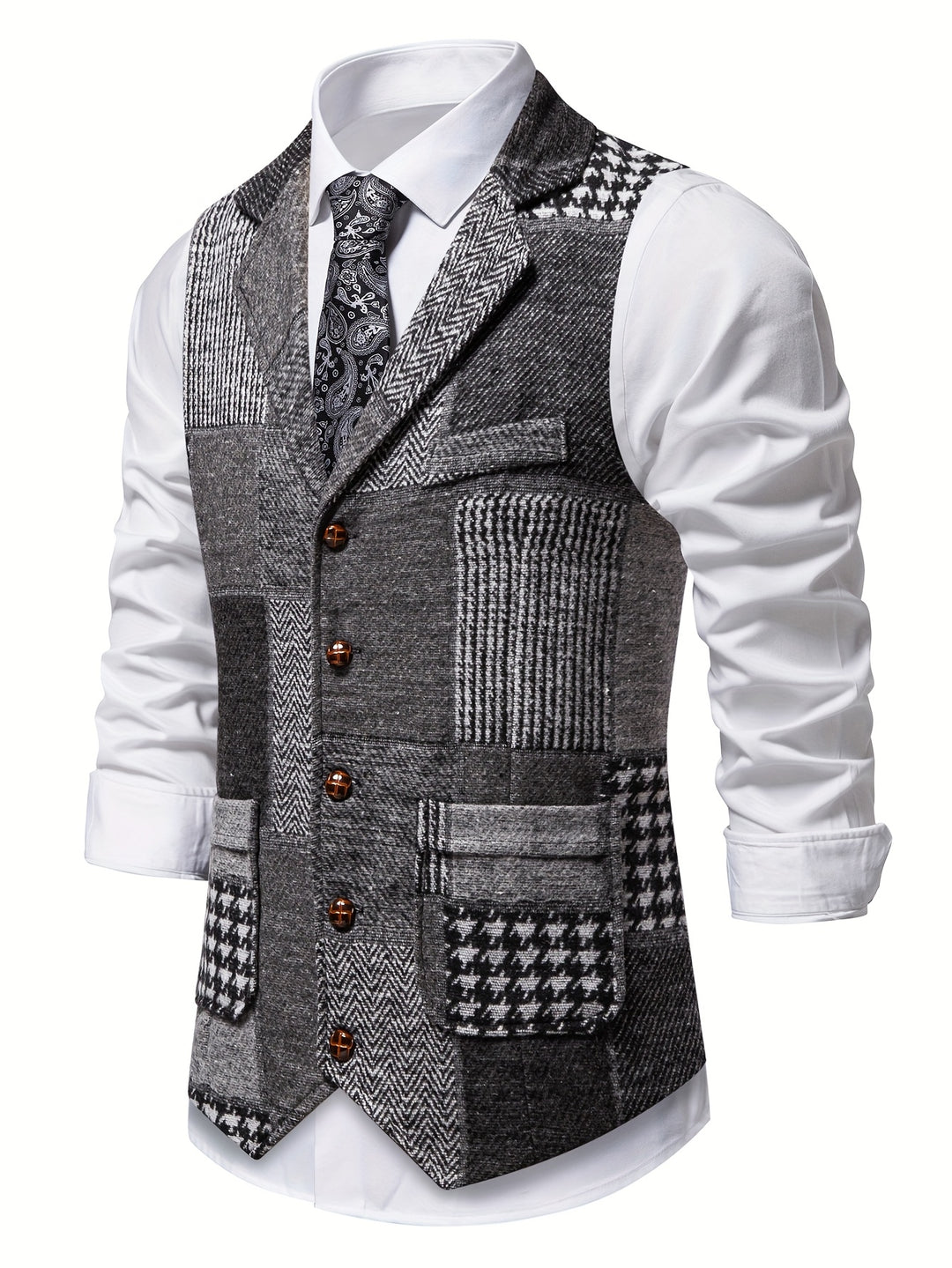 Alden | Heritage Patchwork Waistcoat