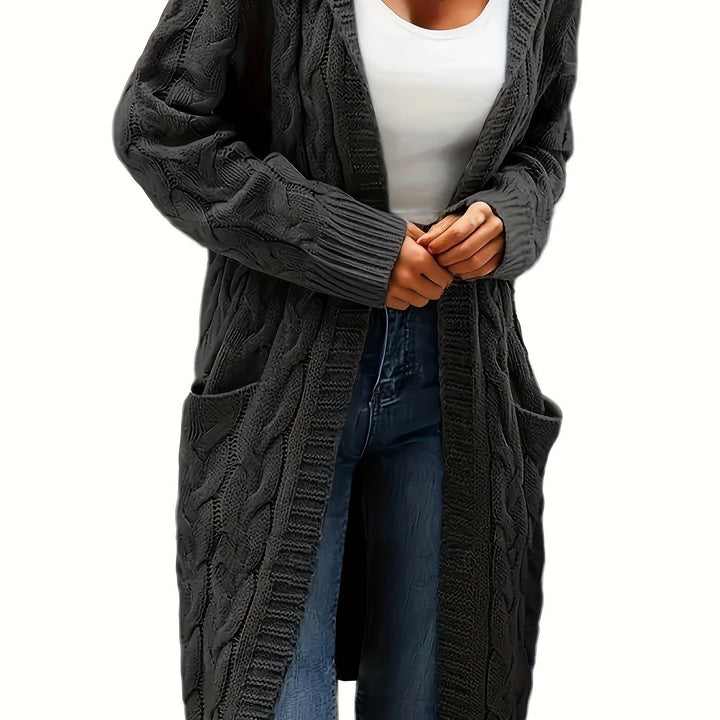 Nadine | Textured Longline Cardigan