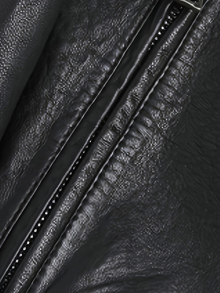Vaughn | Stand-Collar Moto Jacket