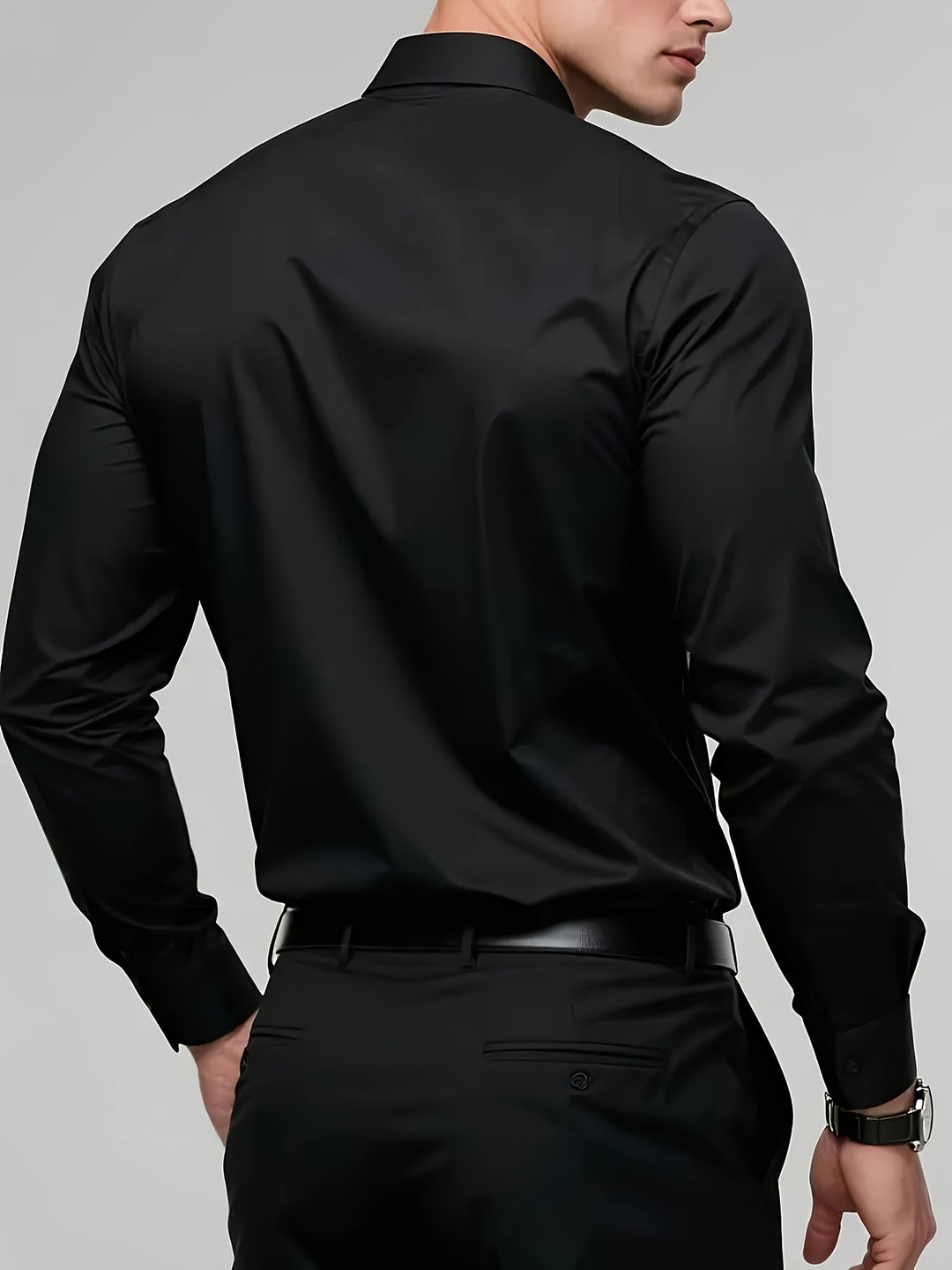 Bennett | Men's Tailored Long Sleeve Button-Up Shirt