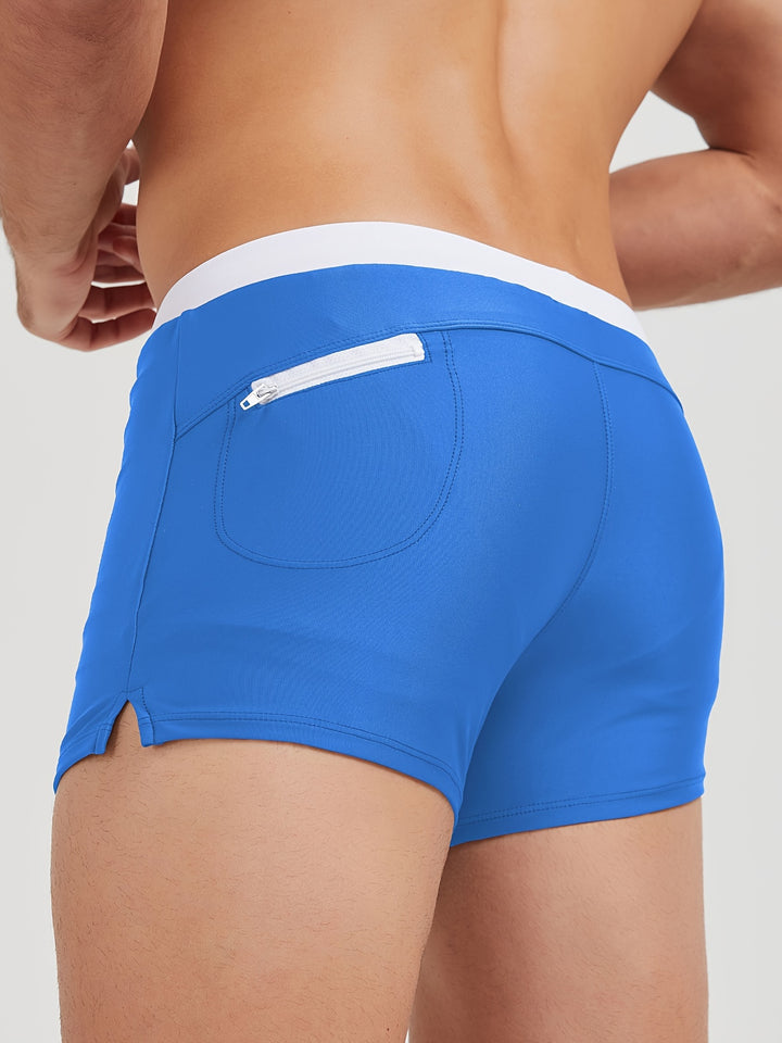 Joshua | Men's Drawstring Swim Trunks