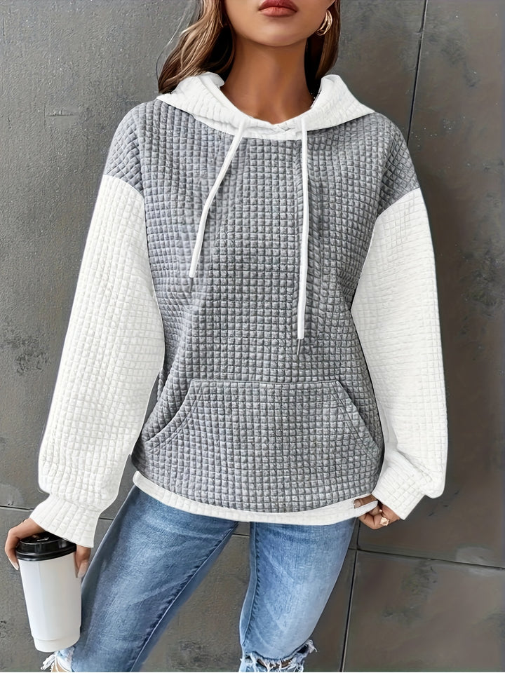 Carol | Cozy Color Block Hoodie