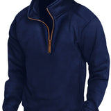 Warren | Stand-Collar Half-Zip Pullover