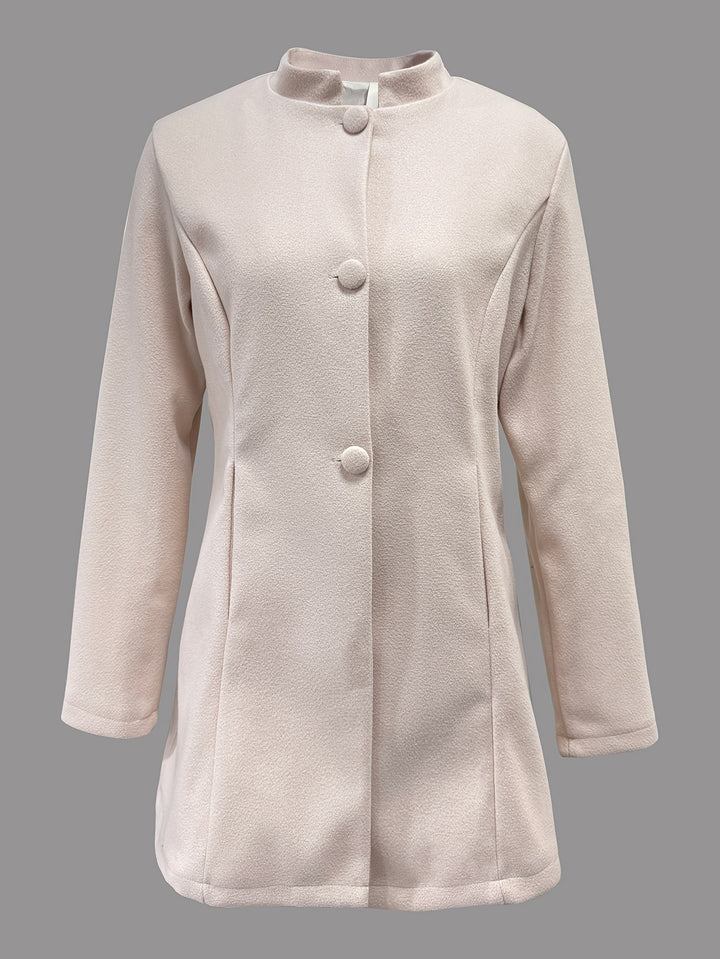 Brooke | Refined Stand-Collar Coat