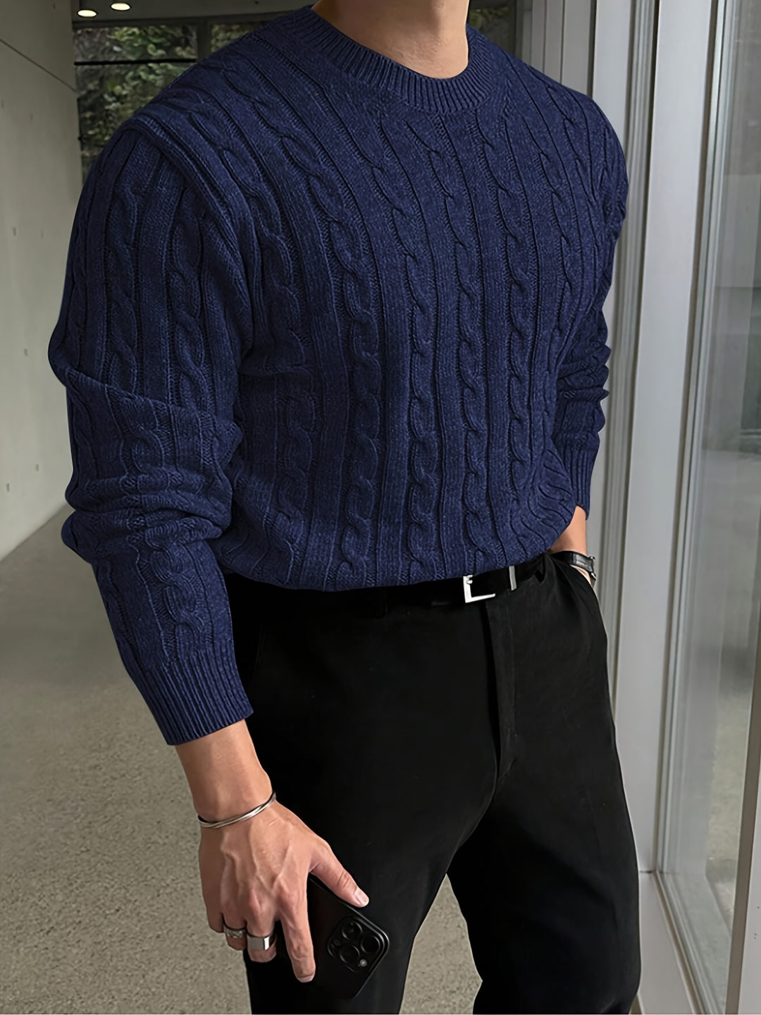 Graham | Cable-Knit Pullover Sweater