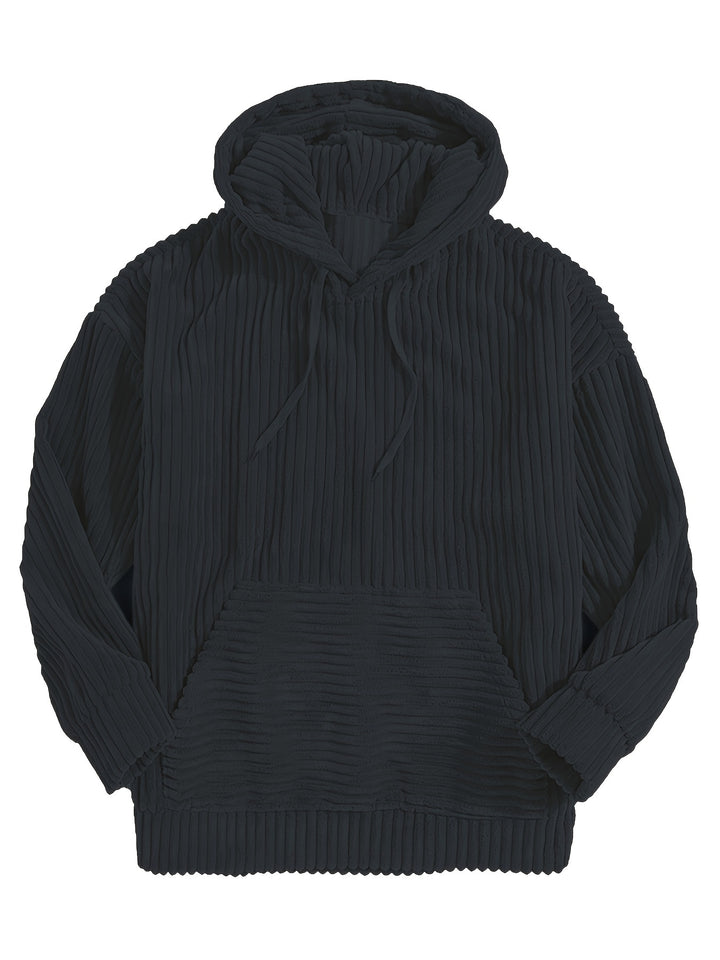 Callan | Relaxed Ribbed Hoodie