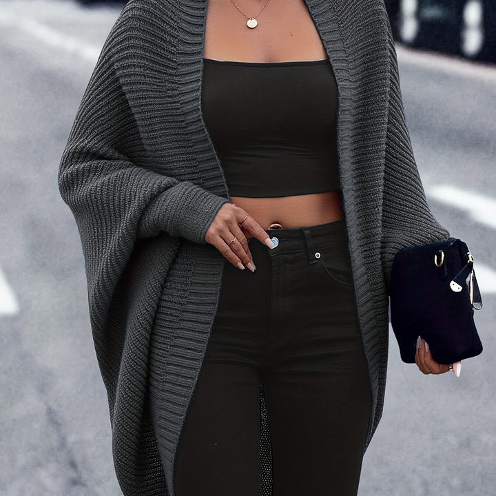 Brynn | Draped Christmas Cardigan