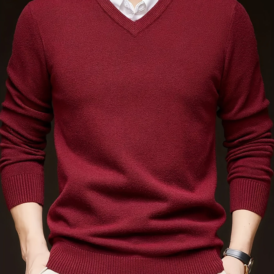 Theodore | Refined V-Neck Sweater