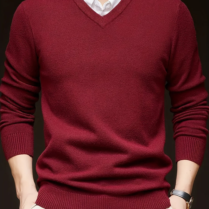 Theodore | Refined V-Neck Sweater