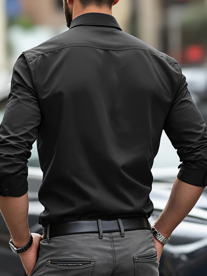Griffin | Men's Solid Color Short Sleeve Shirt