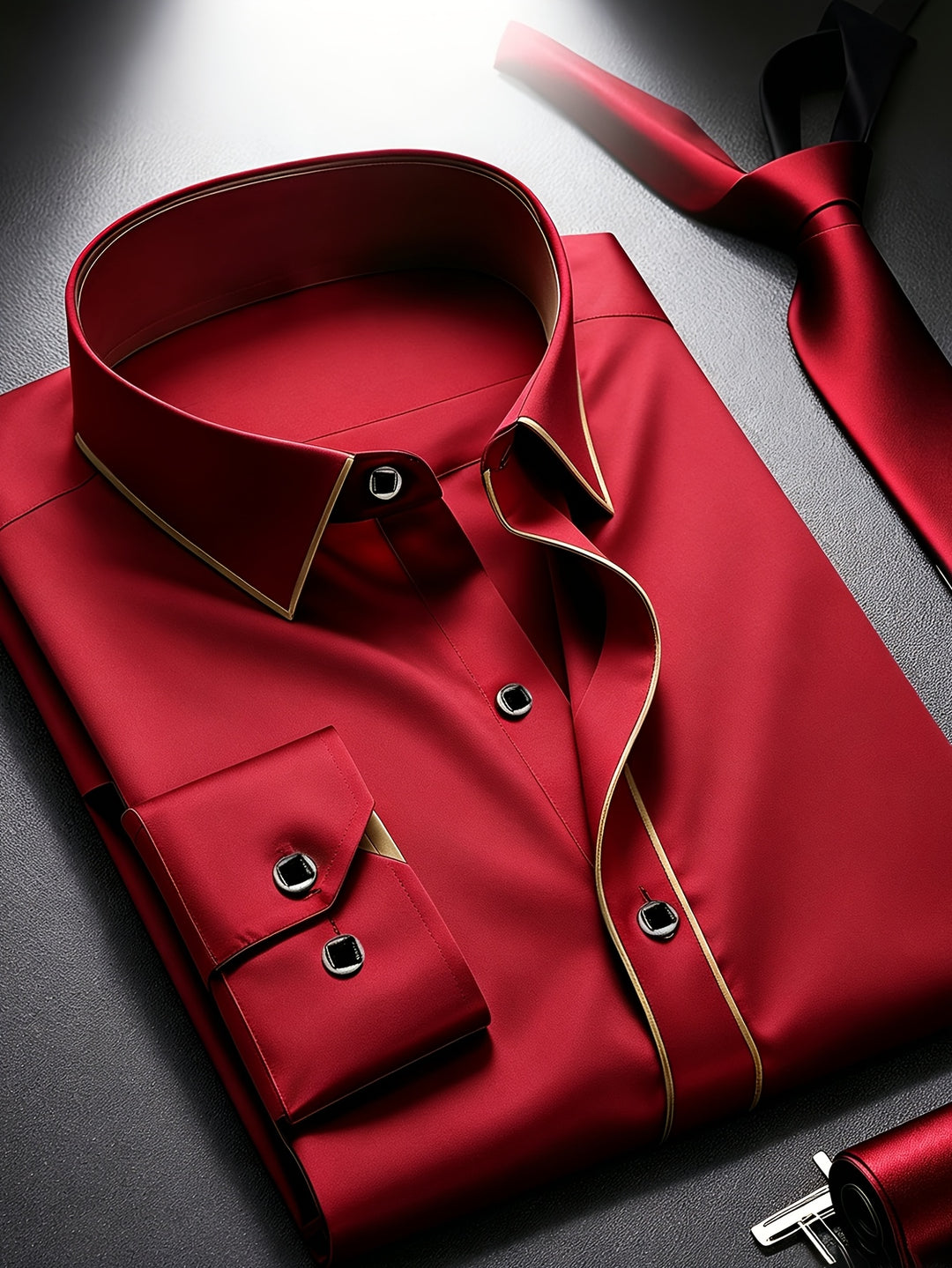 Vance | Men's Slim Fit Long Sleeve Dress Shirt