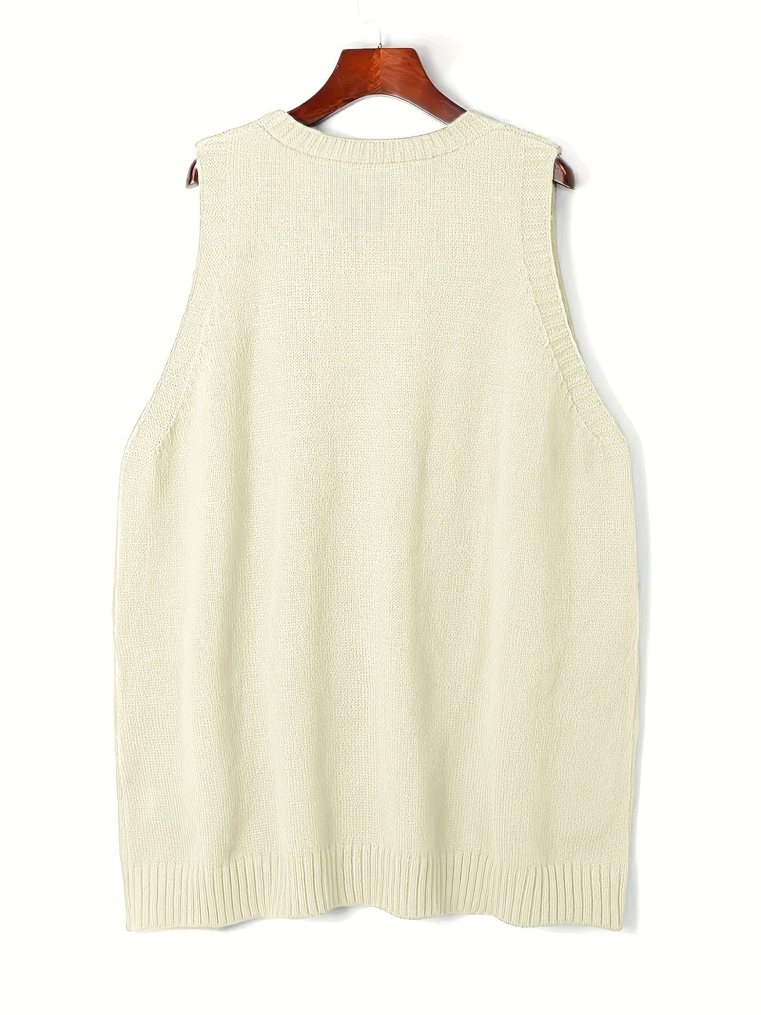 Georgina | Relaxed V-Neck Vest with Pockets