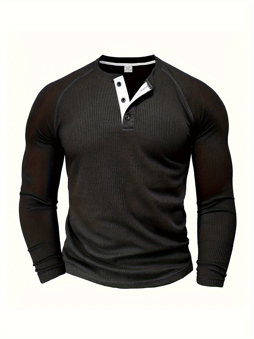 Rowan | Classic Waffle-Knit Henley