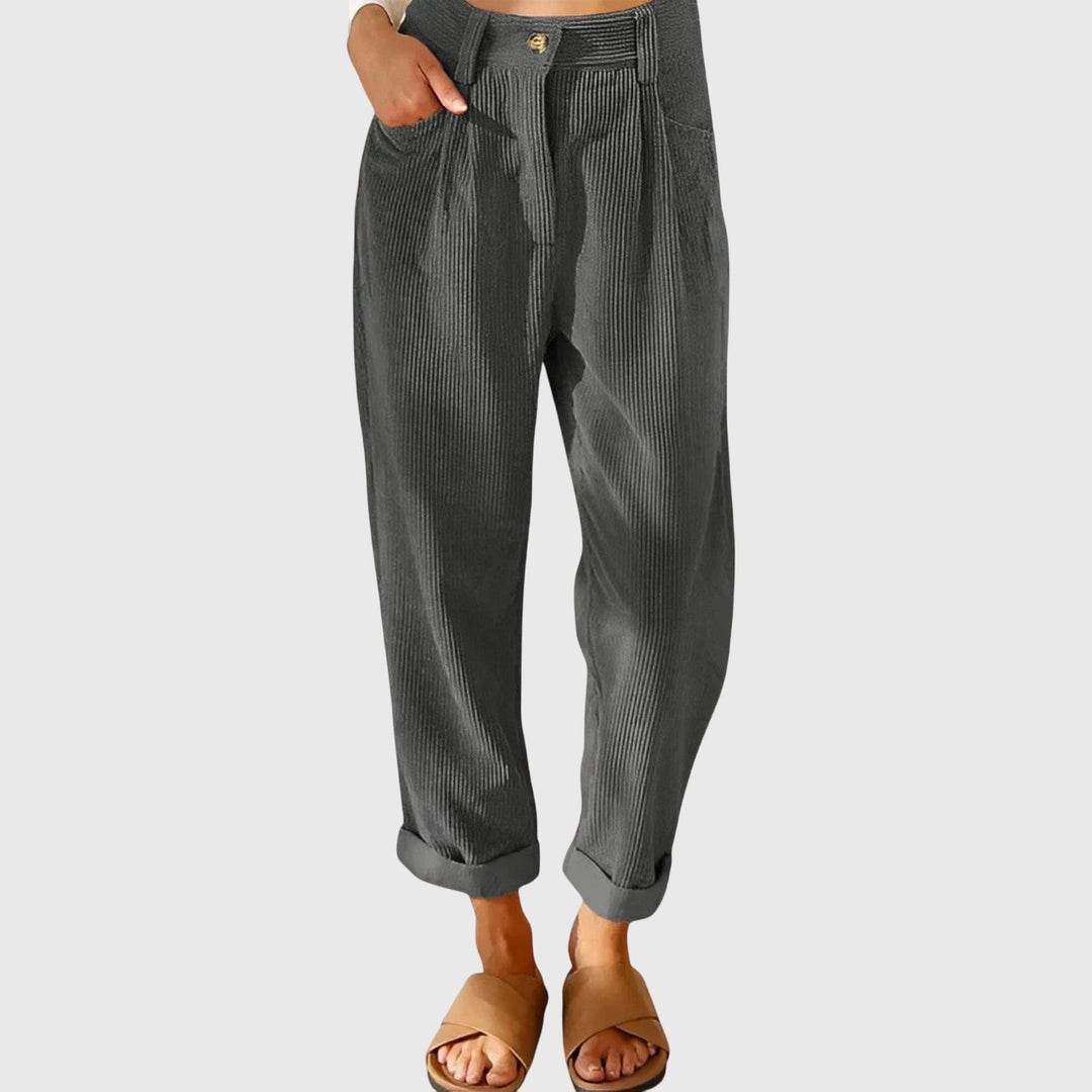 Joanna | Relaxed High-Waist Pants