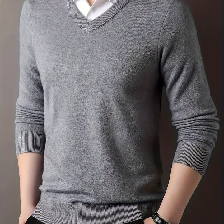 Dorian | Refined V-Neck Pullover