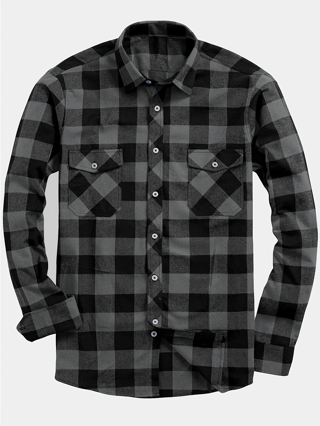 Emory | Rugged Check Button-Up Shirt