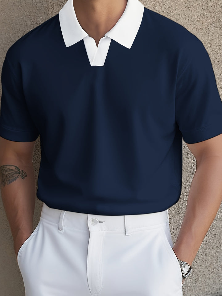 Ashton | Men's Loose Fit Knit Polo