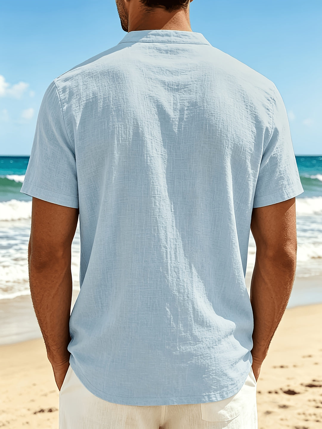 Cooper | Men's Linen Short Sleeve Shirt