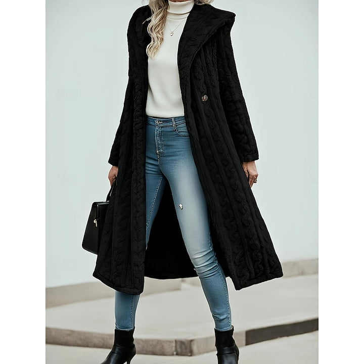 Eliana | Longline Hooded Coat