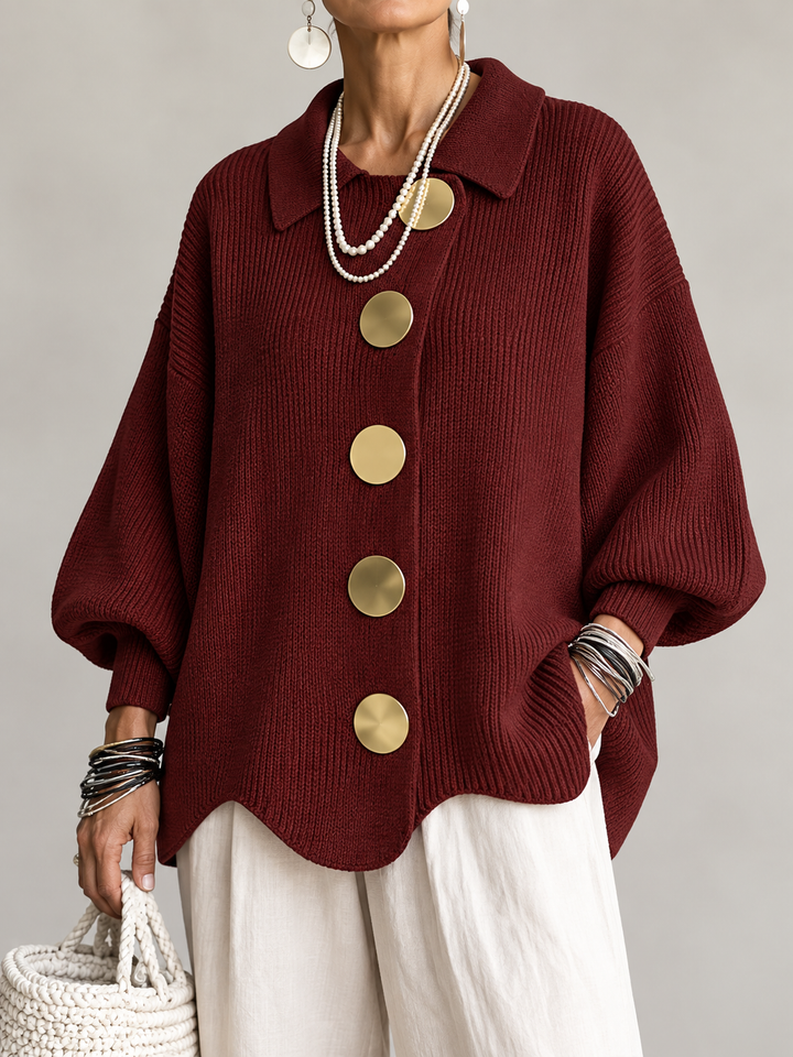 Winona | Oversized Collared Cardigan