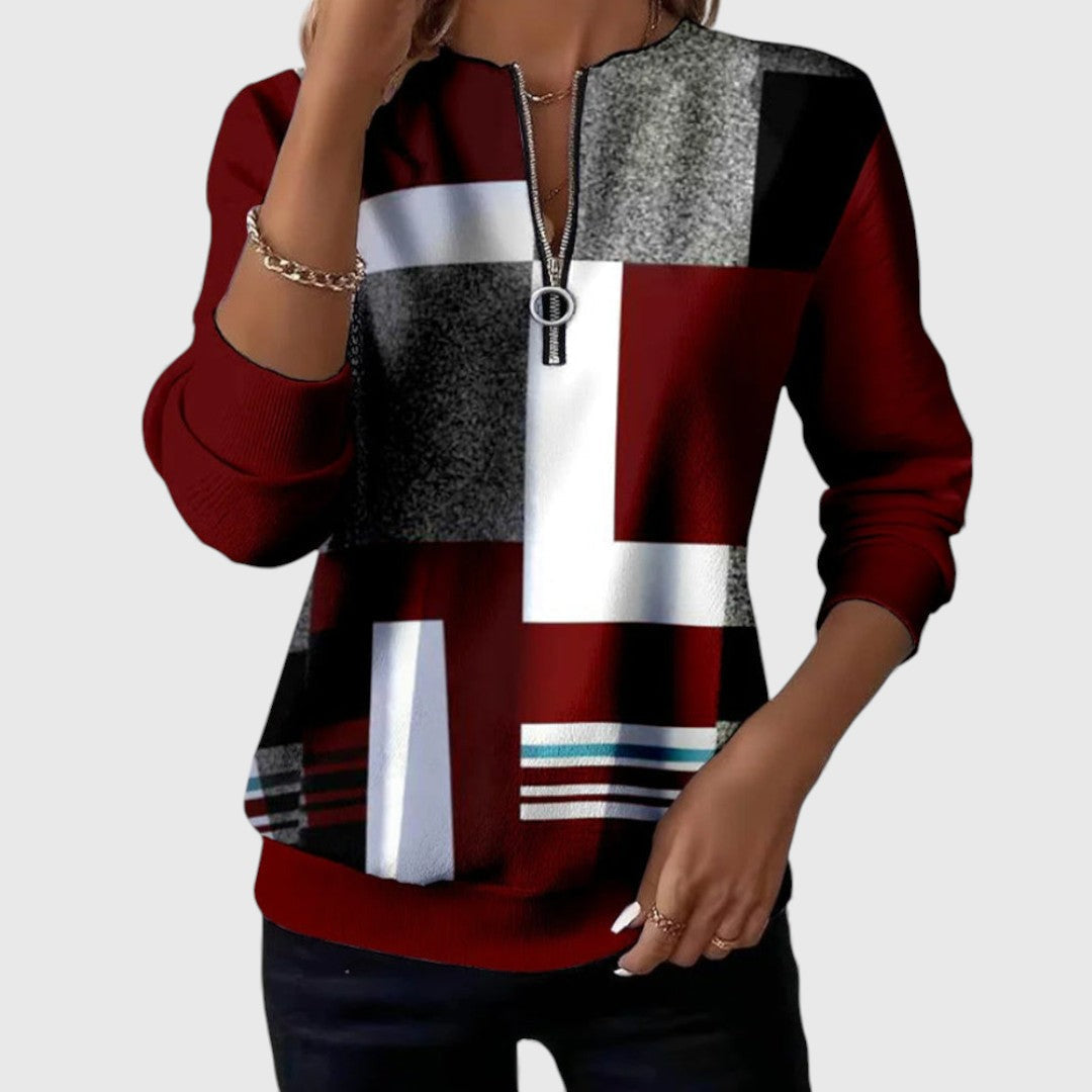 Sloane | Modern Colorblock Sweater