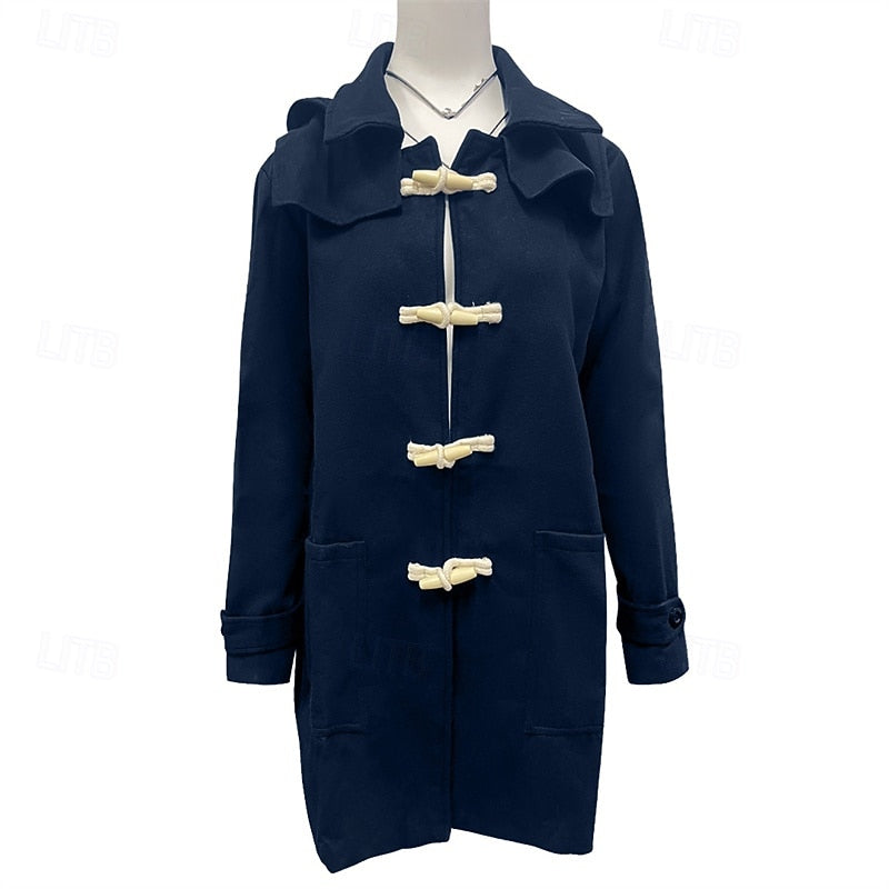 Wallace | Hooded Toggle Overcoat