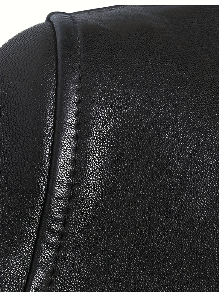 Vaughn | Stand-Collar Moto Jacket