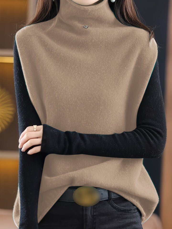 Eleanor | High-Neck Sleeveless Vest