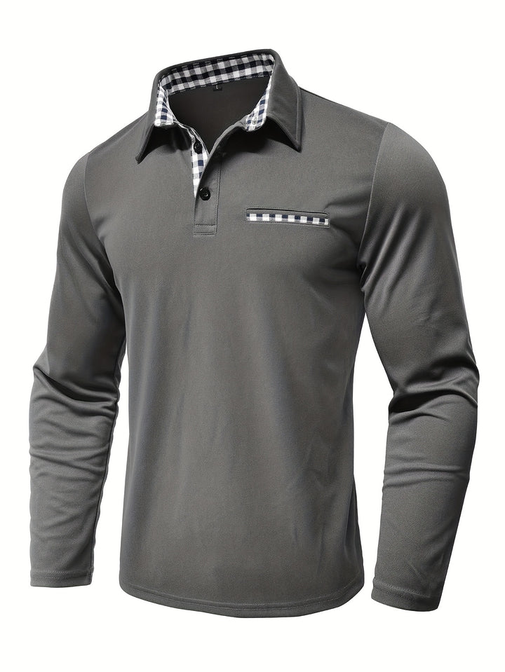 Colton | Refined Long-Sleeve Polo Shirt