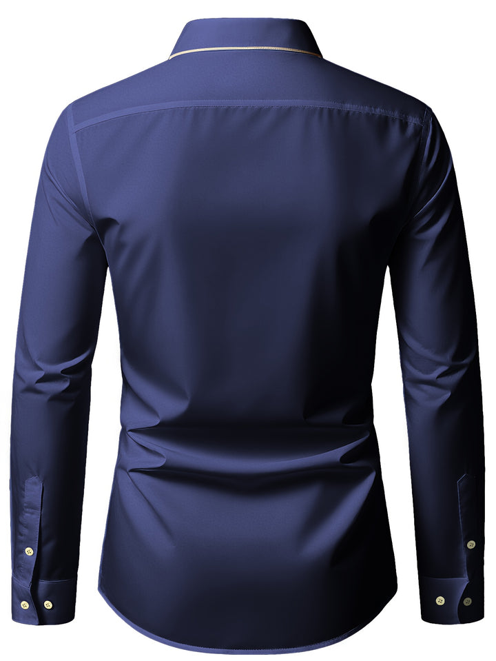 Vance | Men's Slim Fit Long Sleeve Dress Shirt