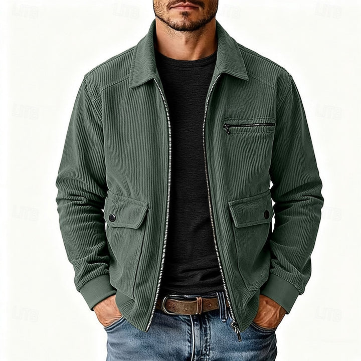 Dexter | Ribbed Utility Jacket
