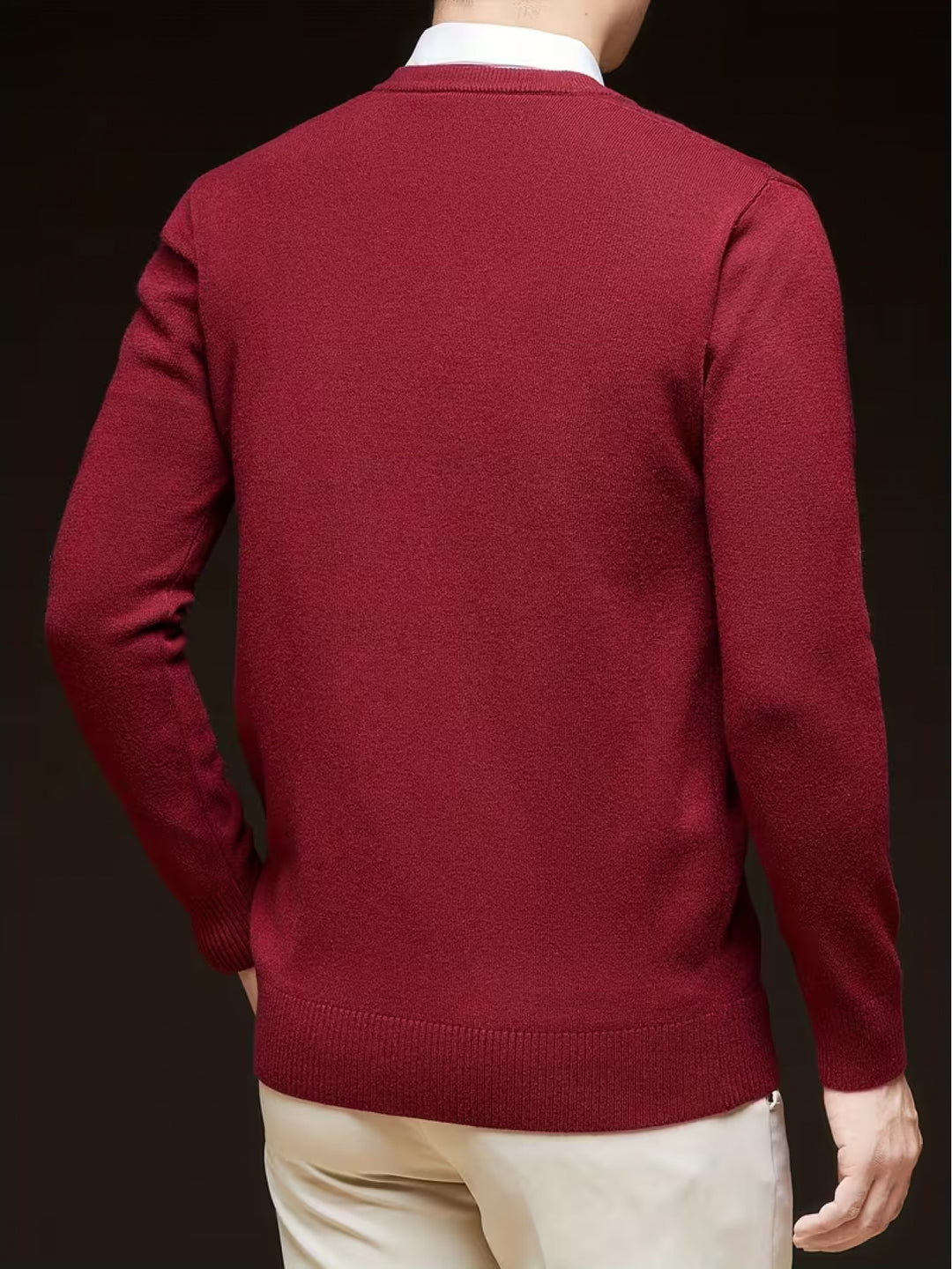 Dorian | Refined V-Neck Pullover