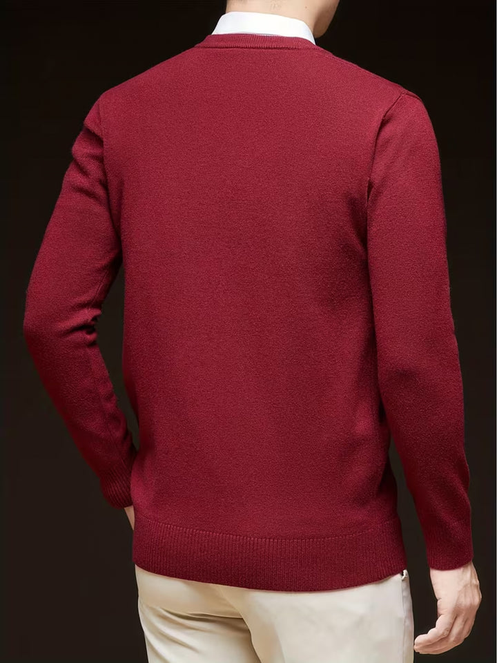 Dorian | Refined V-Neck Pullover