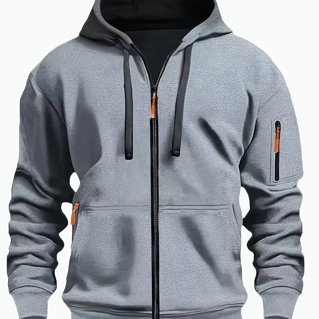 Nolan | Zip-Up Hooded Jacket