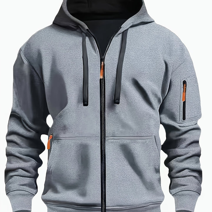 Nolan | Zip-Up Hooded Jacket