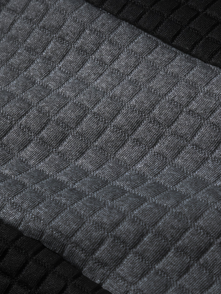 Grayson | Textured Color-Block Hoodie