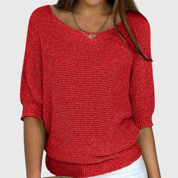 Bettina | Relaxed Batwing Knit Sweater