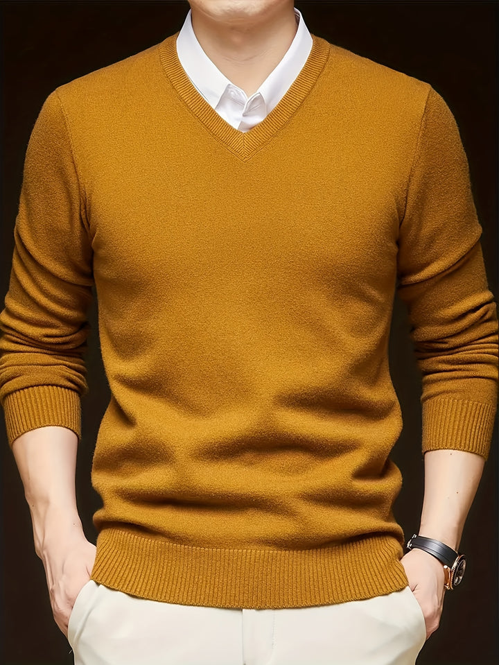 Theodore | Refined V-Neck Sweater
