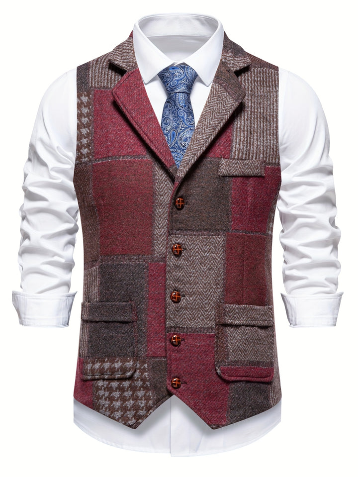 Alden | Heritage Patchwork Waistcoat