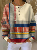 Georgina | Artful Colorblock Sweater