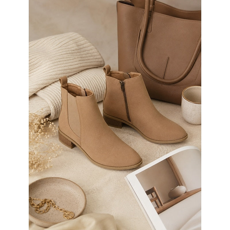 Juniper | Pointed-Toe Ankle Boots