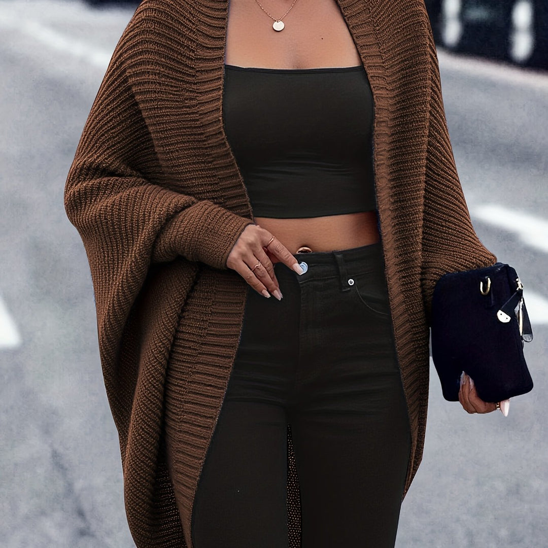 Brynn | Draped Christmas Cardigan